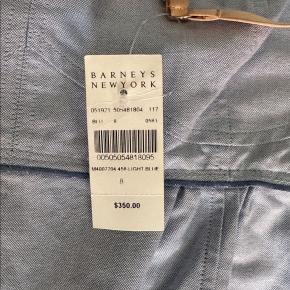 Marc Jacobs Barney’s tiered ruffle shift chambray sundress 8 NWT - Picture 3 of 8